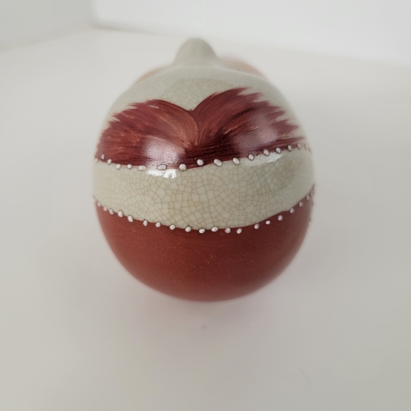 Vintage 6" Scandinavian Folk Art Lady Head Bust Gemma Taccogna Style - Picture 6 of 6